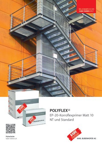 POLYFLEX® EP-20-Korroflexprimer Mat 10 NT und Standard