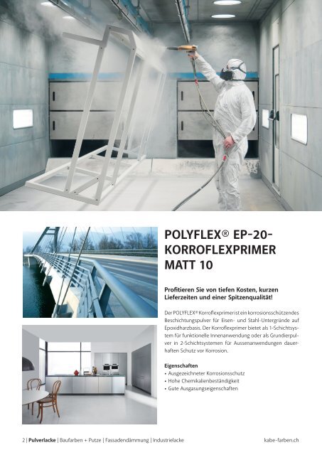 POLYFLEX® EP-20-Korroflexprimer Mat 10 NT und Standard
