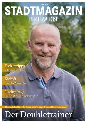 STADTMAGAZIN Bremen Mai 2024