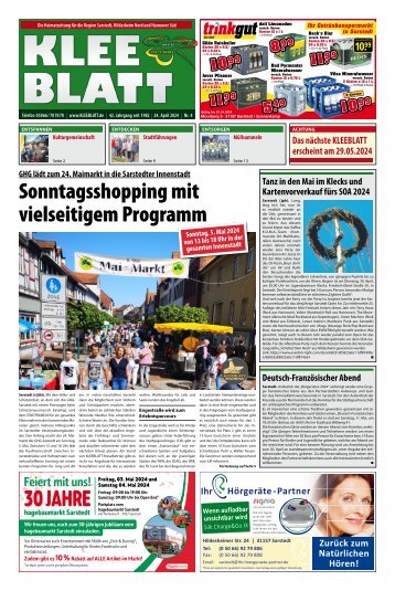 KLEEBLATT April 2024