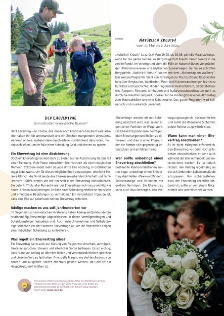 Zwergerl Magazin | Mai - Juni 2024