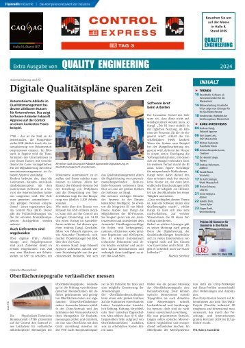 Quality Engineering Control Express 2024 Tag 3
