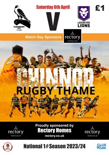 Chinnor v Leicester Lions