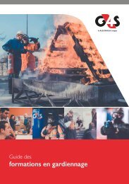 G4S Training & Consultancy Services - Guide des formations en gardiennage - Francais