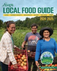 ASAP's 2024 Local Food Guide