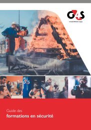 G4S Training & Consultancy Services - Guide des formations en sécurité - Francais