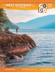 West Kootenay Go & Do - Spring/Summer 2024