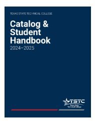 2024-2025 College Catalog Student Handbook