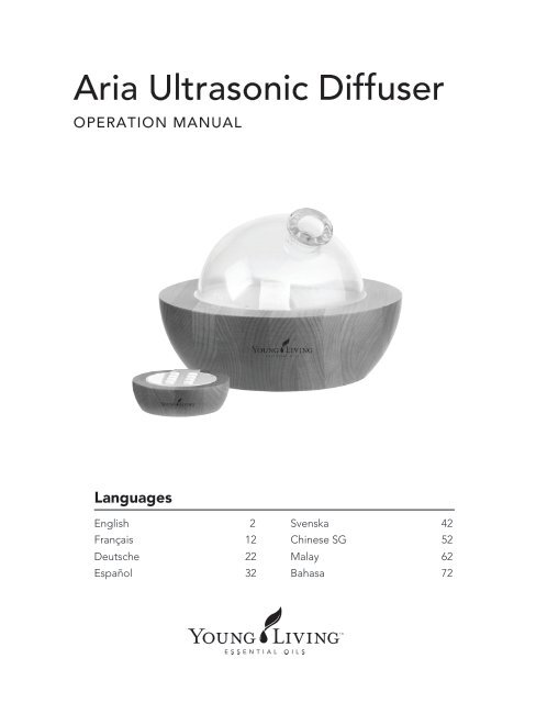Aria Diffuser User Manual