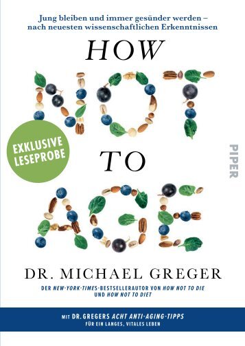 Leseprobe Michael Greger „How not to age“