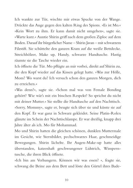 Leseprobe Sanam Mahloudji „Die Perserinnen“
