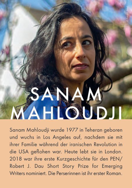 Leseprobe Sanam Mahloudji „Die Perserinnen“