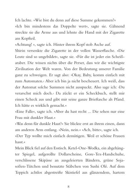 Leseprobe Sanam Mahloudji „Die Perserinnen“