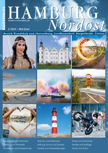 Hamburg Nordost Magazin // Ausgabe 2-2024 // Mai-Juni