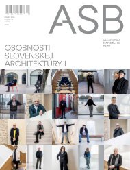 Časopis ASBsk špeciál 2024 architekti