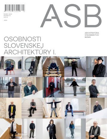 Časopis ASBsk špeciál 2024 architekti