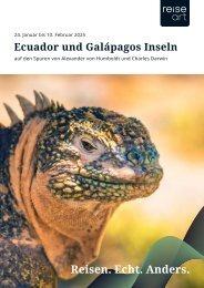 Ecuador und Galápagos Inseln 2025