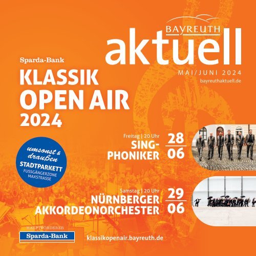 Bayreuth Aktuell Mai - Juni 2024