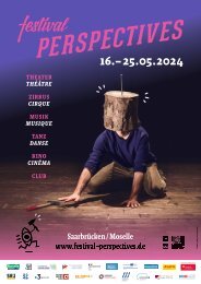 Poster: festival Perspectives Saarbrücken 2024