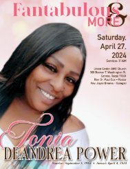 Tonia Power Memorial Program