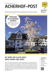 Acherhof-Post Nr. 60 | 26. April 2024