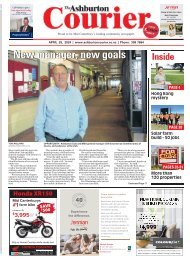 Ashburton Courier: April 26, 2024