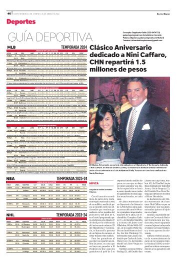 Guía Deportiva 26-04-2024