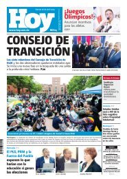 Edición impresa, viernes 26 de abril de 2024