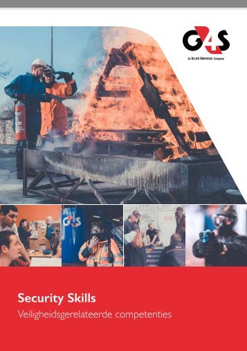 G4S Training & Consultancy Services - Brochure veiligheidsgerelateerde competenties opleidingen (NDL)