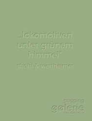 „lokomotiven unter grünem himmel” strobl & wertheimer