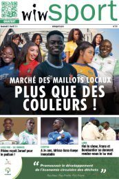 Journal wiwsport n386 - 26 avril 2024