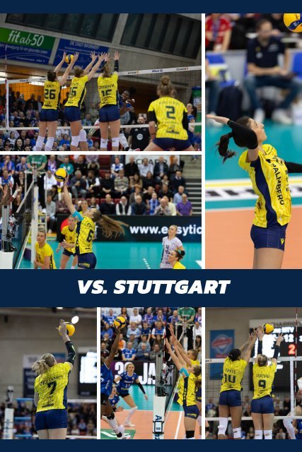 Spieltagsflyer vs. Allianz MTV Stuttgart PlayOff Finale 5