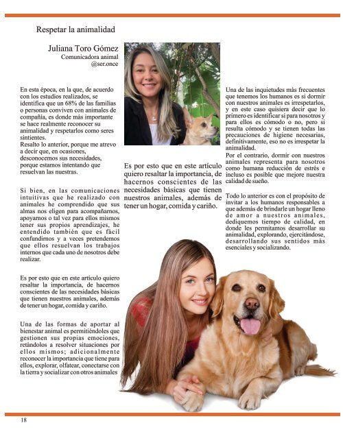 Revista Natural...Mente Animal