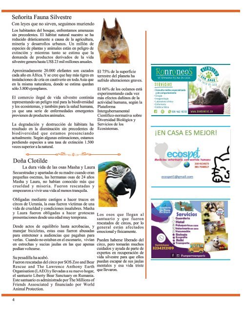 Revista Natural...Mente Animal