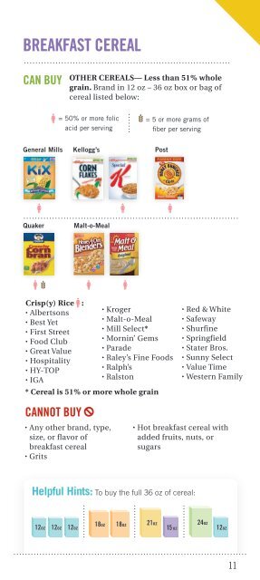 WIC Authorized Food List Shopping Guide - California Department ...