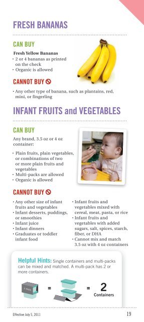 WIC Authorized Food List Shopping Guide - California Department ...