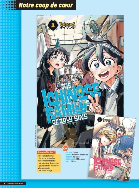 Otaku Manga - n°10 - Le magazine manga pour les ados - Extrait