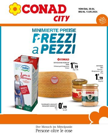 Volantino Minimierte Preise | Conad City