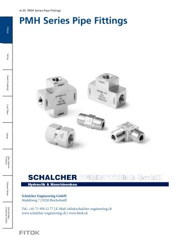 PMH Series Pipe Fittings FITOK EN