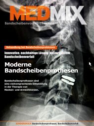 MEDMIX: Moderne Bandscheibenprothesen bei Bandscheibenvorfall