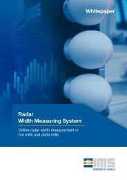 IMS Radar Width Measuring System