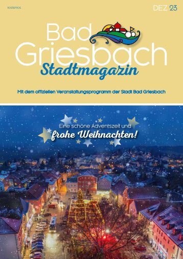 Stadtmagazin Bad Griesbach Dezember 2023