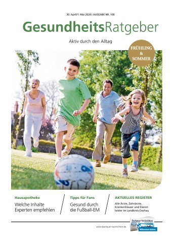 GesundheitsRatgeber Dachau| April 2024