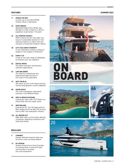 ONBOARD Magazine summer 2023