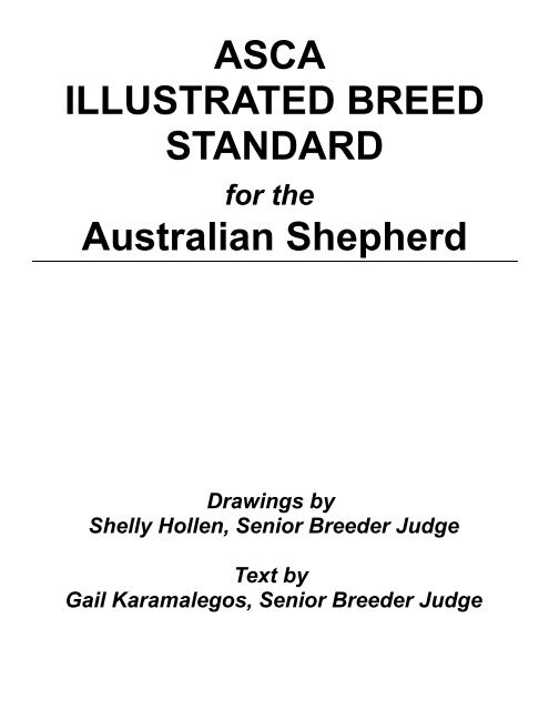 Illustrated Breed Standard