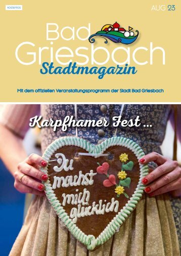 Stadtmagazin Bad Griesbach August 2023