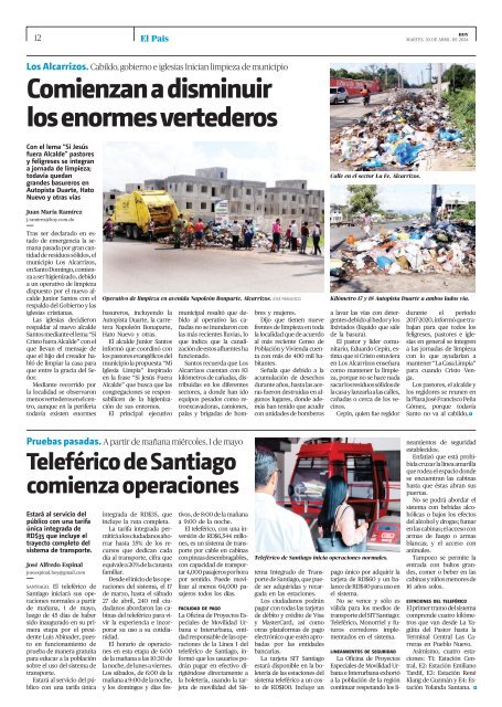 Edición impresa, martes 30 de abril de 2024