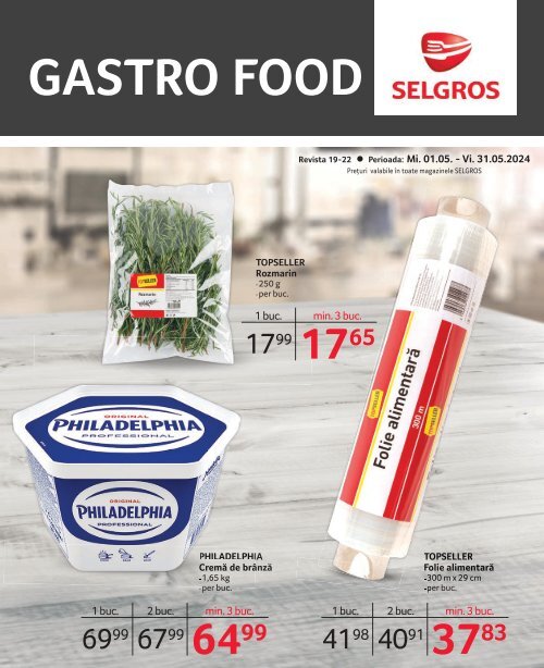 19-22 Gastro Food 01.05-31.05.2024