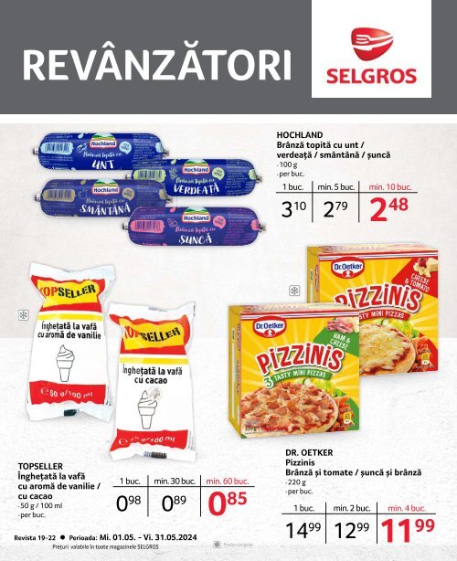 19-22 Revanzatori 01.05-31.05.2024