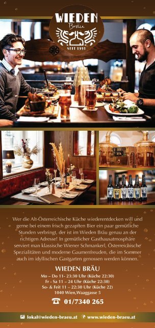 Servus in Wien_Gourmet Guide_Mai 2024